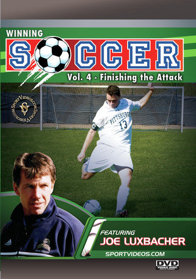 Winning Soccer Vol. 4: Finishing the Attack (MOD) (DVD Movie) - movie cover art