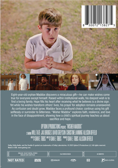 Wisher Maddox (MOD) (DVD Movie) - back cover art