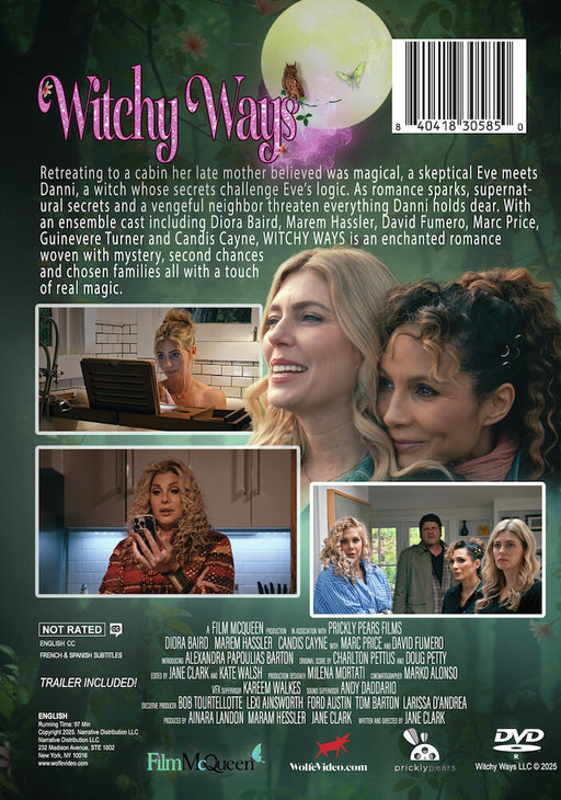 Witchy Ways (MOD) (DVD Movie) - back cover art