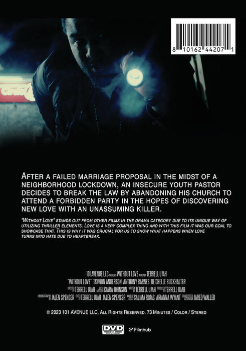 Without Love (MOD) (DVD Movie) - back cover art