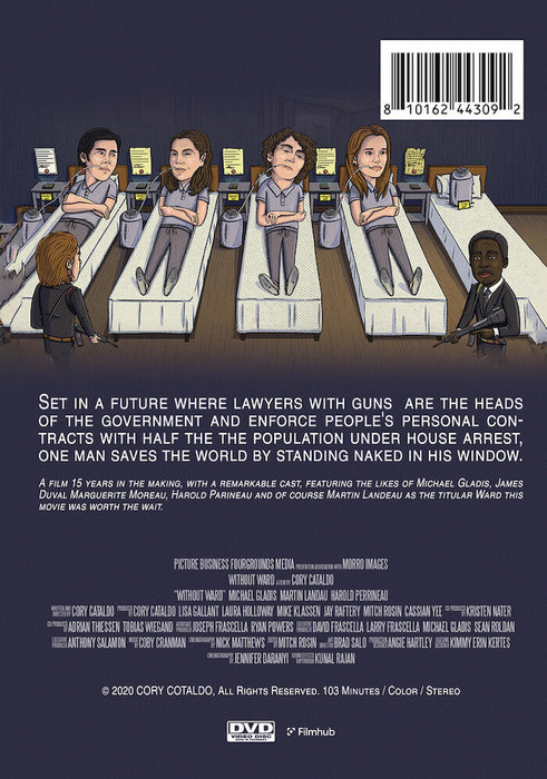 Without Ward (MOD) (DVD Movie) - back cover art
