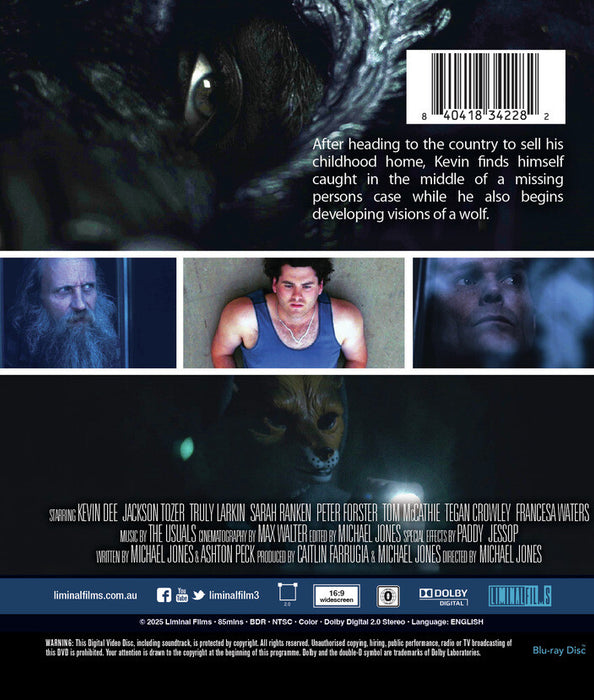 Wolf (MOD) (BluRay Movie) - back cover art