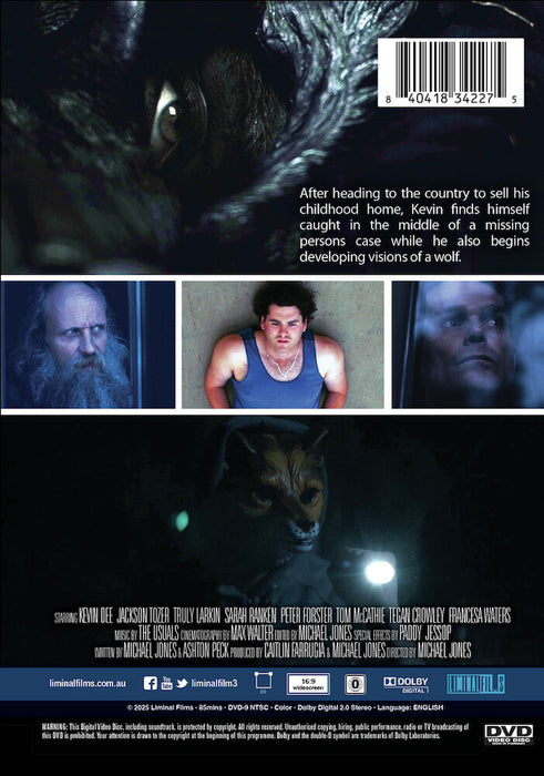 Wolf (MOD) (DVD Movie) - back cover art