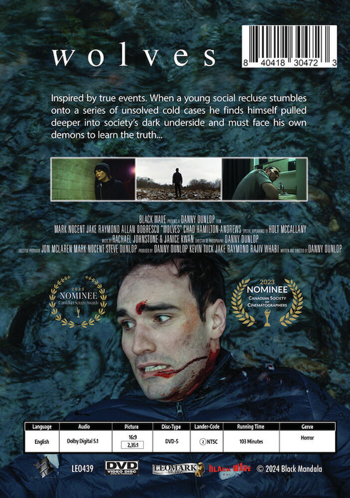 Wolves (MOD) (DVD Movie) - back cover art