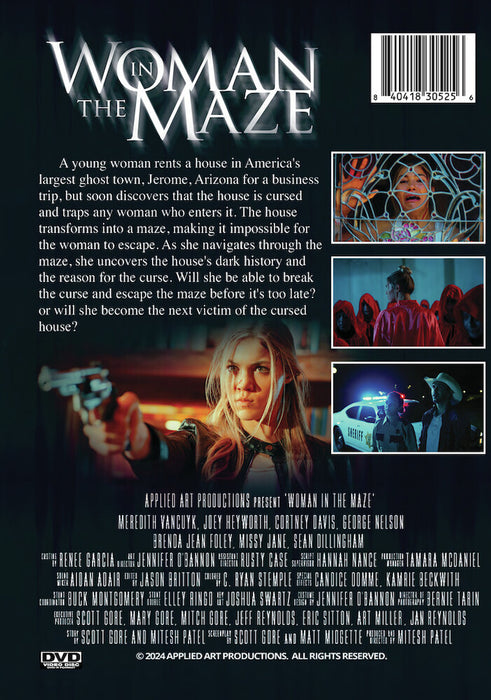 Woman In The Maze (MOD) (DVD Movie) - back cover art