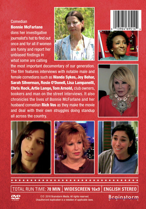Women Aren't Funny (MOD) (DVD Movie) - back cover art
