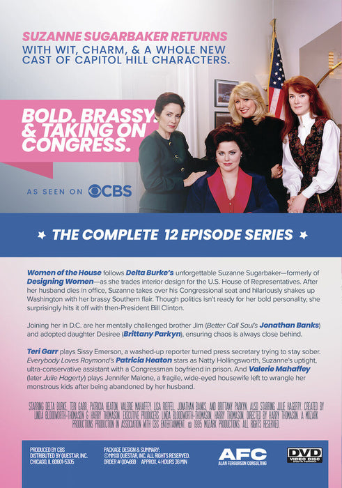 Women of the House (MOD) (DVD Movie) - back cover art