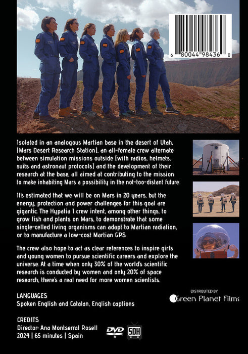 Women on Mars (MOD) (DVD Movie) - back cover art