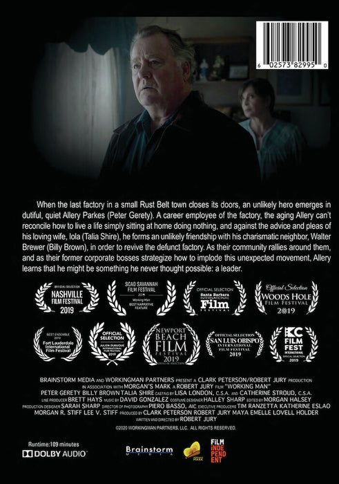 Working Man (MOD) (DVD Movie) - back cover art