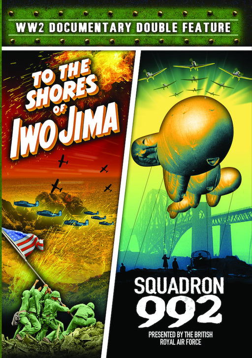 World War II Documentary Double Feature: To the Shores of Iwo Jima (19 (MOD) (DVD MOVIE) - movie cover art