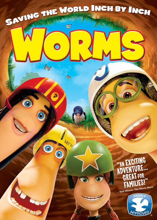Worms DVD - movie cover art