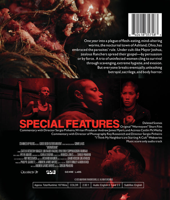 Wormtown (MOD) (BluRay Movie) - back cover art