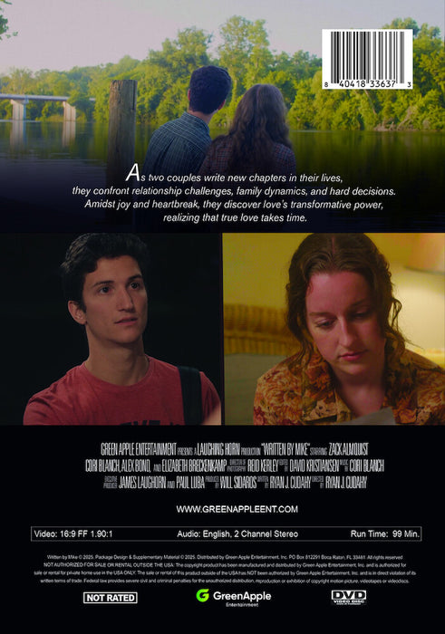 Written by Mike (MOD) (DVD Movie) - back cover art