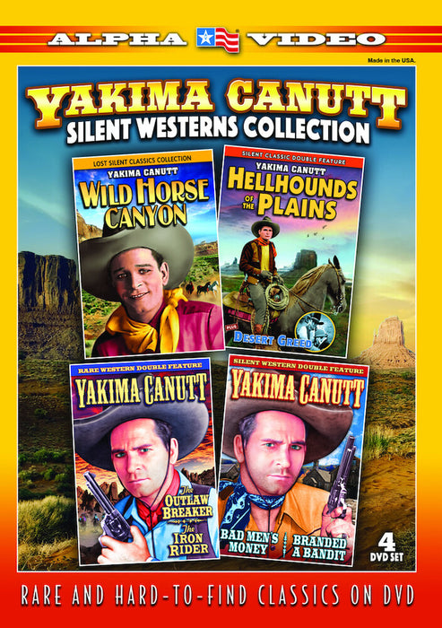 Yakima Canutt Silent Westerns Collection (MOD) (DVD Movie) - movie cover art