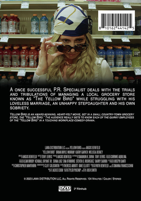 Yellow Bird (MOD) (DVD Movie) - back cover art