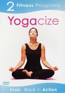 Yogacize/Back in Action DVD - movie cover art