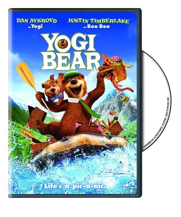 Yogi Bear DVD - movie cover art