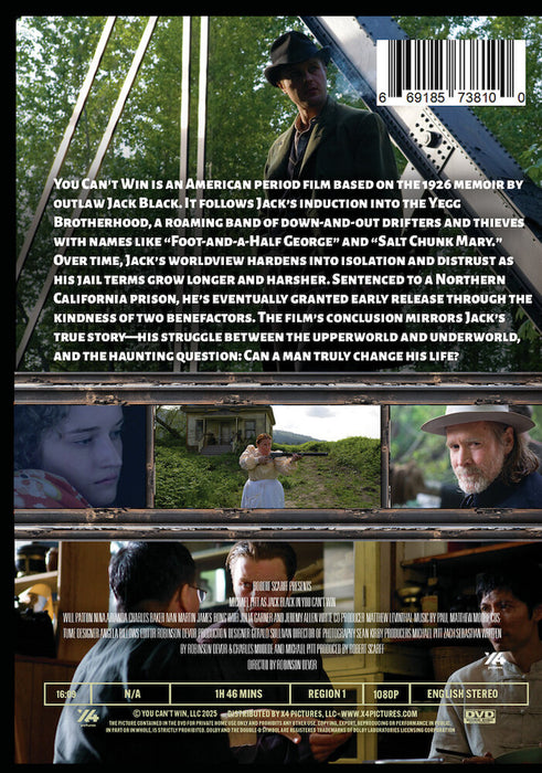 You Can't Win (MOD) (DVD Movie) - back cover art