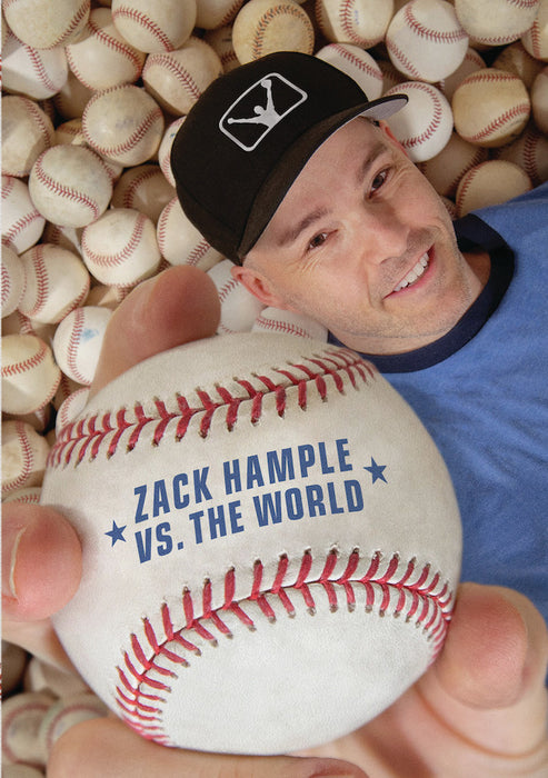 Zack Hample vs the World (MOD) (DVD Movie) - movie cover art