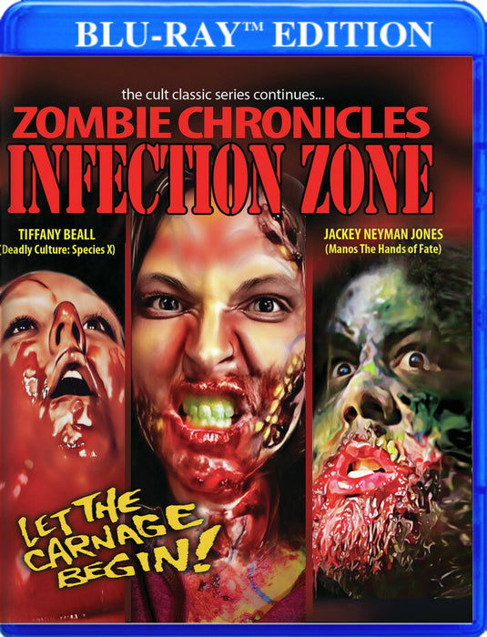 Zombie Chronicles: Infection Zone (MOD) (BluRay Movie) - movie cover art