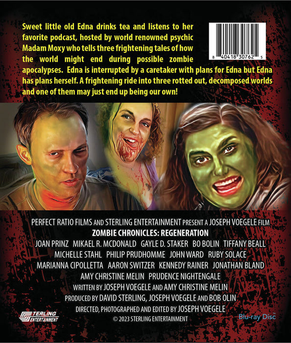 Zombie Chronicles: Regeneration (MOD) (BluRay Movie) - back cover art