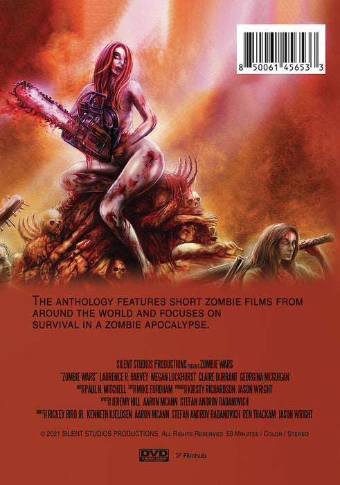 Zombie Wars (MOD) (DVD Movie) - back cover art