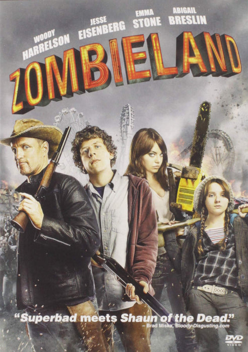 Zombieland DVD - movie cover art