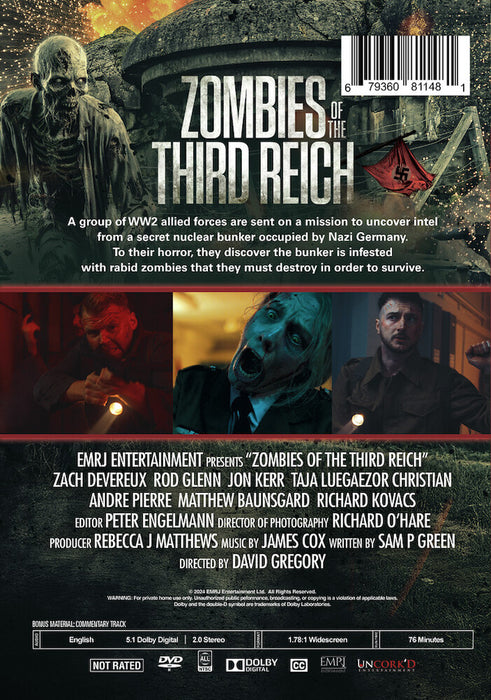 Zombies of the Third Reich (MOD) (DVD MOVIE) image 2