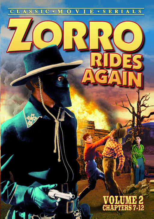 Zorro Rides Again, Volume 2 (Chapters 7-12) (MOD) (DVD Movie) - movie cover art