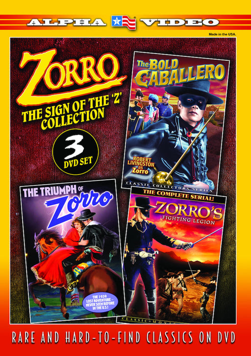 Zorro: The Sign of the 'Z' Collection (3-DVD) (MOD) (DVD MOVIE)