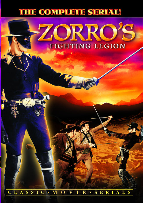 Zorro's Fighting Legion (MOD) (DVD Movie) - movie cover art