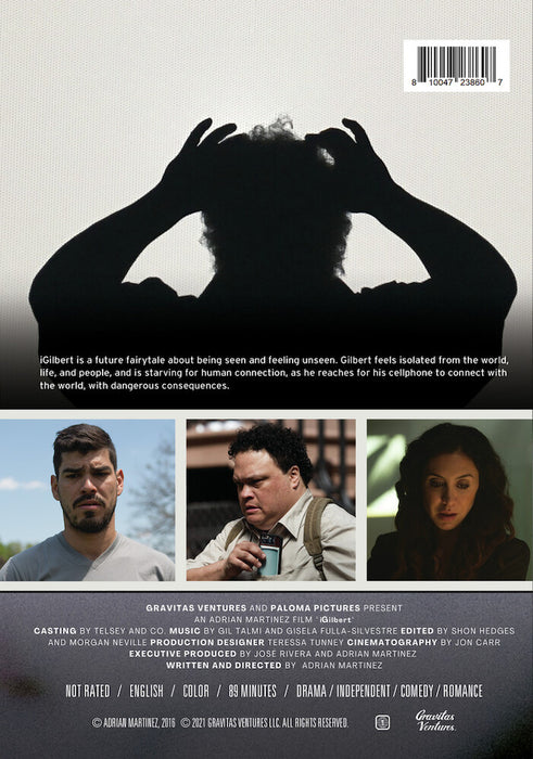 iGilbert (MOD) (DVD Movie) - back cover art