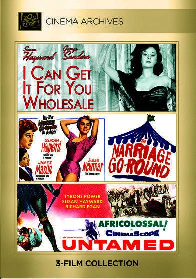 I Can Get It for You Wholesale 1951; Marriage-Go-Round 1961; Untamed 1 (MOD) (DVD Movie)