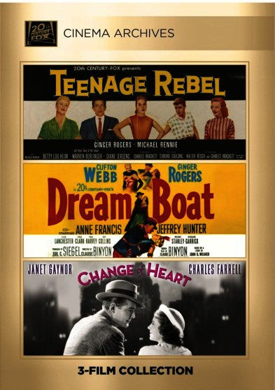 Teenage Rebel; Dreamboat; Change Of Heart (MOD) (DVD Movie)