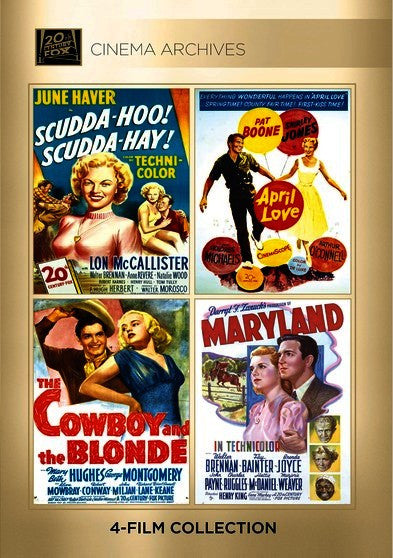 Scudda-Hoo! Scudda-Hay!; April Love; The Cowboy And The Blonde; Maryla (MOD) (DVD Movie)