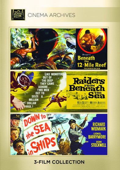 Beneath The 12-Mile Reef; Raiders From Beneath The Sea; Down To The Se (MOD) (DVD Movie)