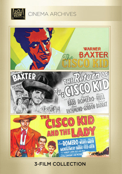 The Cisco Kid; The Return Of The Cisco Kid; The Cisco Kid And The Lady (MOD) (DVD Movie)