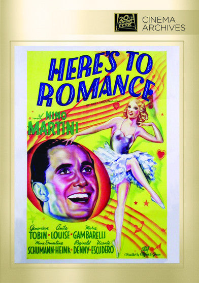 Here's To Romance (MOD) (DVD Movie)