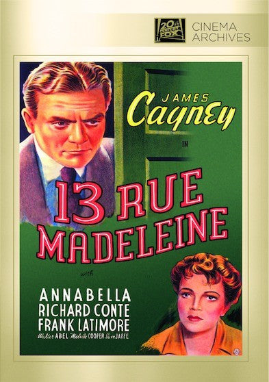 13 Rue Madeleine (MOD) (DVD Movie)