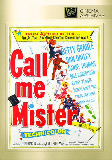 Call Me Mister (MOD) (DVD Movie)