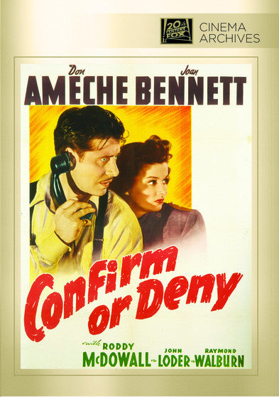 Confirm Or Deny (MOD) (DVD Movie)