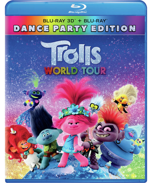 Trolls World Tour [Blu-ray 3D Digital Combo Pack] (MOD) (BluRay Movie)