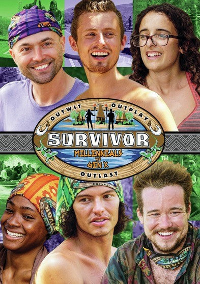 Survivor: Millennials vs. Gen X, Season 33 (MOD) (DVD Movie)