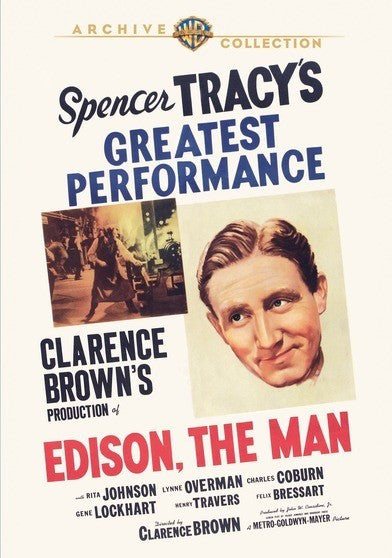 EDISON, THE MAN (MOD) (DVD Movie)