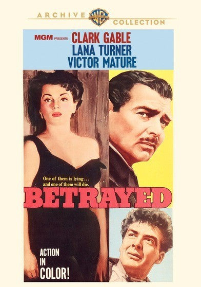 BETRAYED (1954) (MOD) (DVD Movie)