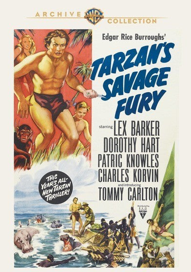 Tarzan's Savage Fury (MOD) (DVD Movie)