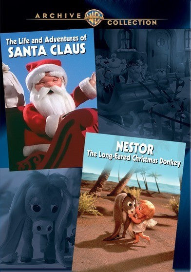 Life & Adventures Santa Claus/Nestor the Xmas Donkey (MOD) (DVD Movie)