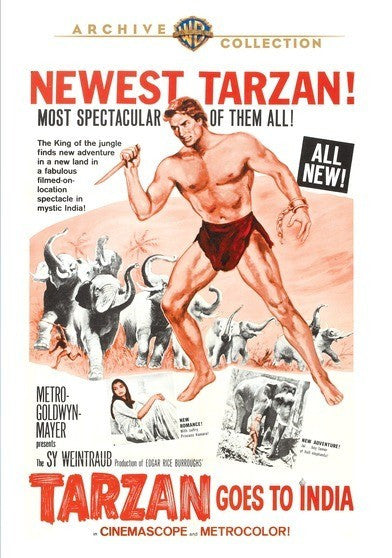 Tarzan Goes to India (MOD) (DVD Movie)