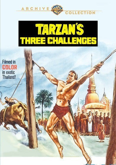 Tarzan's Three Challenges (MOD) (DVD Movie)
