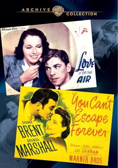 WAC Double Features: You Can't Escape Forever / Love Is On the Air (MOD) (DVD Movie)